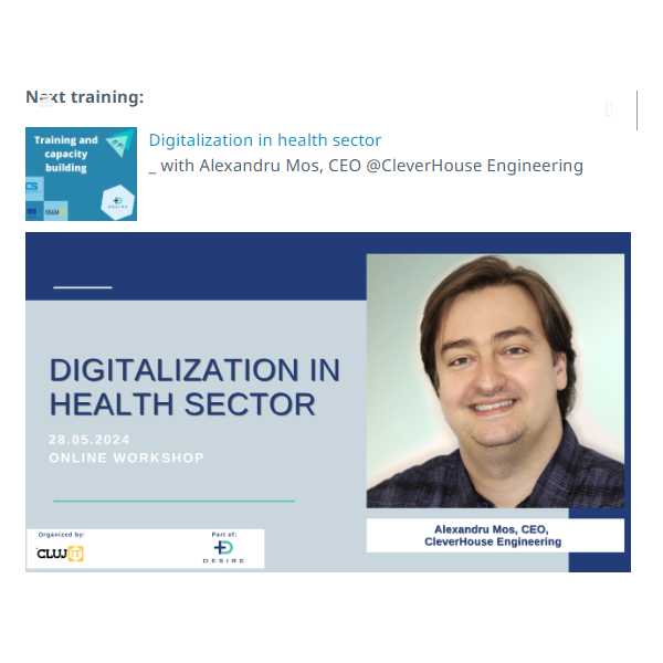 DESIRE Training: Digitalization in Health sector